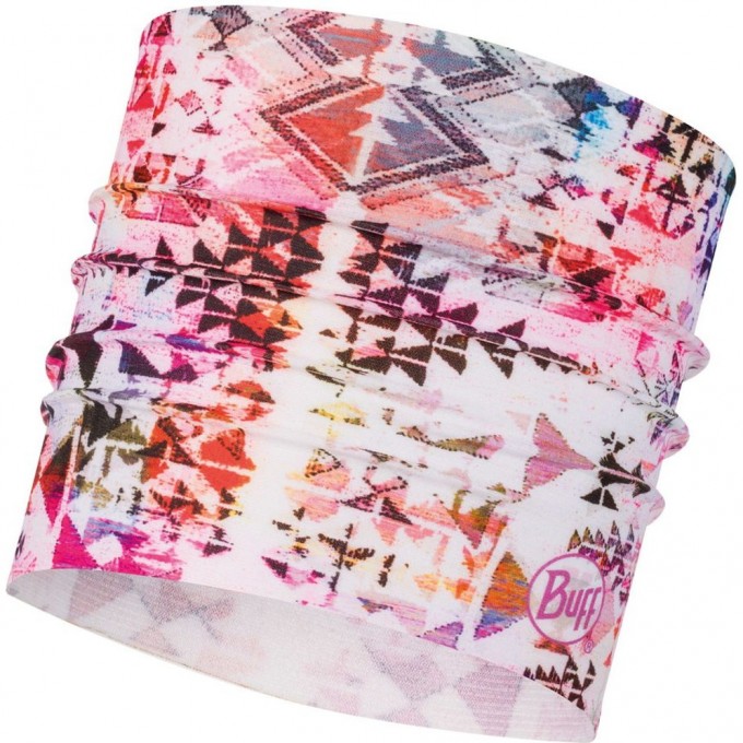 Широкая спортивная повязка на голову BUFF HEADBAND WIDE COOLNET AZIR MULTI 122634.555.10.00 Широкая спортивная повязка на голову BUFF HEADBAND WIDE COOLNET AZIR MULTI 122634.555.10.00