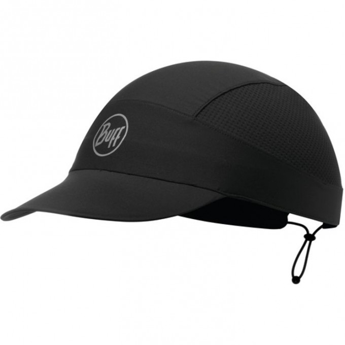 Спортивная кепка для бега BUFF R-SOLID BLACK 113702.999.10.00 Спортивная кепка для бега BUFF R-SOLID BLACK 113702.999.10.00
