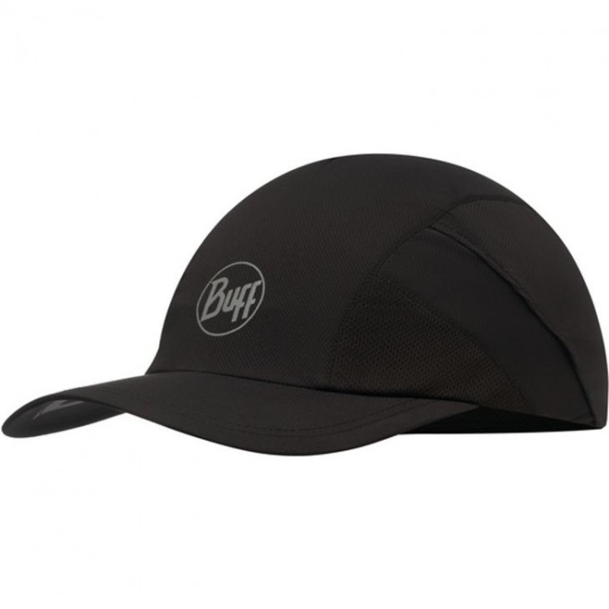 Спортивная кепка для бега BUFF R-SOLID BLACK 117226.999.10.00 Спортивная кепка для бега BUFF R-SOLID BLACK 117226.999.10.00