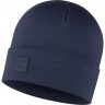 Теплая шерстяная шапка-бини BUFF DENIM 111170.788.10.00
