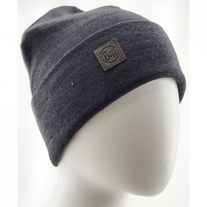 Теплая шерстяная шапка-бини BUFF GREY 111170.937.10.00 Теплая шерстяная шапка-бини BUFF GREY 111170.937.10.00