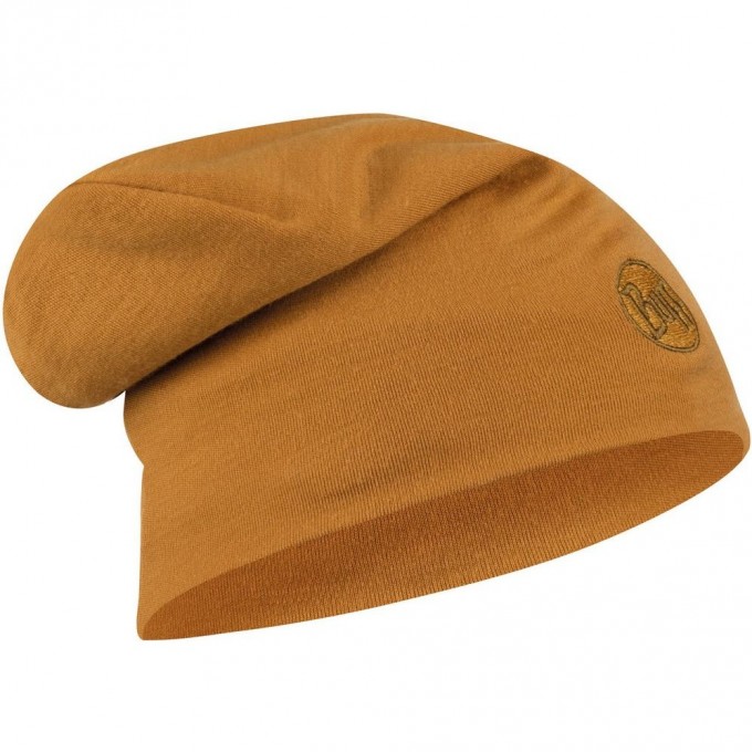 Теплая шерстяная шапка-бини BUFF HAT WOOL HEAVYWEIGHT SOLID CAMEL 111170.337.10.00 Теплая шерстяная шапка-бини BUFF HAT WOOL HEAVYWEIGHT SOLID CAMEL 111170.337.10.00