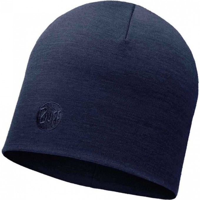 Теплая шерстяная шапка BUFF SOLID DENIM 113028.788.10.00 Теплая шерстяная шапка BUFF SOLID DENIM 113028.788.10.00