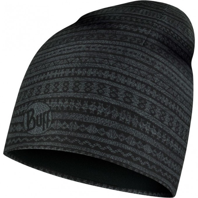 Тонкая флисовая шапочка BUFF HAT POLAR MICROFIBER UME BLACK 123844.999.10.00 Тонкая флисовая шапочка BUFF HAT POLAR MICROFIBER UME BLACK 123844.999.10.00