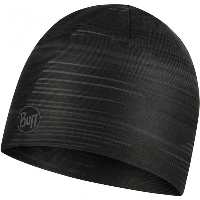 Тонкая теплая спортивная шапка BUFF HAT THERMONET REFIK BLACK 124139.999.10.00 Тонкая теплая спортивная шапка BUFF HAT THERMONET REFIK BLACK 124139.999.10.00