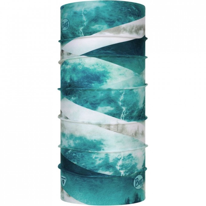 Тонкая зимняя бандана-трансформер BUFF THERMONET ETHEREAL AQUA 124137.711.10.00 Тонкая зимняя бандана-трансформер BUFF THERMONET ETHEREAL AQUA 124137.711.10.00