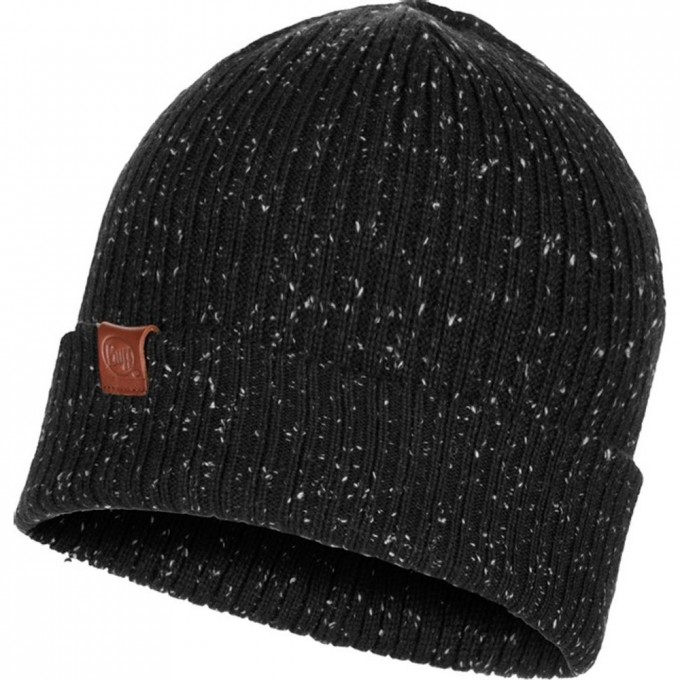 Вязаная шапка BUFF HAT KNITTED KORT BLACK 118081.999.10.00 Вязаная шапка BUFF HAT KNITTED KORT BLACK 118081.999.10.00