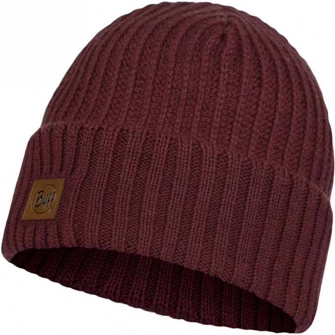 Вязаная шапка BUFF HAT KNITTED RUTGER MAROON 117845.632.10.00 Вязаная шапка BUFF HAT KNITTED RUTGER MAROON 117845.632.10.00