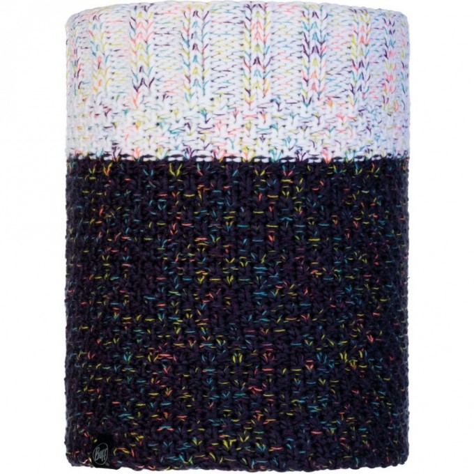 Вязаный шарф-труба с флисом BUFF NECKWARMER KNITTED POLAR JANNA NIGHT BLUE 120704.779.10.00 Вязаный шарф-труба с флисом BUFF NECKWARMER KNITTED POLAR JANNA NIGHT BLUE 120704.779.10.00