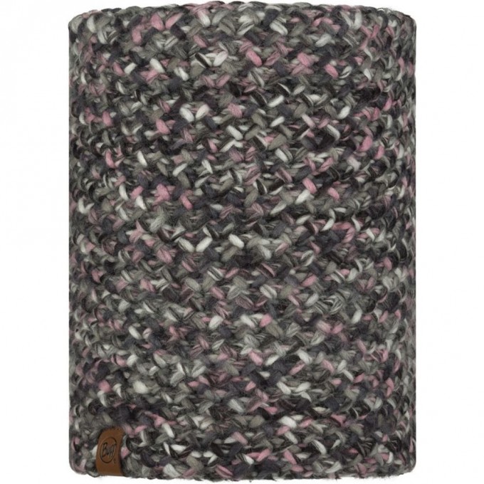 Вязаный шарф-труба с флисом BUFF NECKWARMER KNITTED POLAR MARGO CASTLEROCK GREY 113552.929.10.00 Вязаный шарф-труба с флисом BUFF NECKWARMER KNITTED POLAR MARGO CASTLEROCK GREY 113552.929.10.00