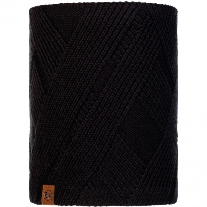 Вязаный шарф-труба с флисом BUFF NECKWARMER KNITTED POLAR RAISA BLACK 120849.999.10.00 Вязаный шарф-труба с флисом BUFF NECKWARMER KNITTED POLAR RAISA BLACK 120849.999.10.00