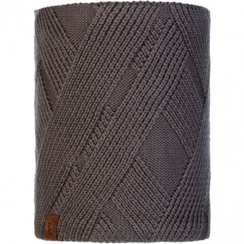 Вязаный шарф-труба с флисом BUFF NECKWARMER KNITTED POLAR RAISA GREY CASTLEROCK Вязаный шарф-труба с флисом BUFF NECKWARMER KNITTED POLAR RAISA GREY CASTLEROCK