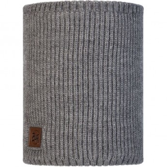 Вязаный шарф-труба с флисом BUFF NECKWARMER KNITTED POLAR RUTGER MELANGE GREY Вязаный шарф-труба с флисом BUFF NECKWARMER KNITTED POLAR RUTGER MELANGE GREY