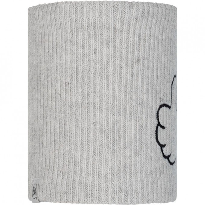 Вязаный шарф-труба с флисом детский BUFF NECKWARMER KNITTED POLAR FUNN GHOST CLOUD 120868.003.10.00 Вязаный шарф-труба с флисом детский BUFF NECKWARMER KNITTED POLAR FUNN GHOST CLOUD 120868.003.10.00